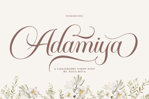 Adamiya Font: Elevate Your Brand Identity