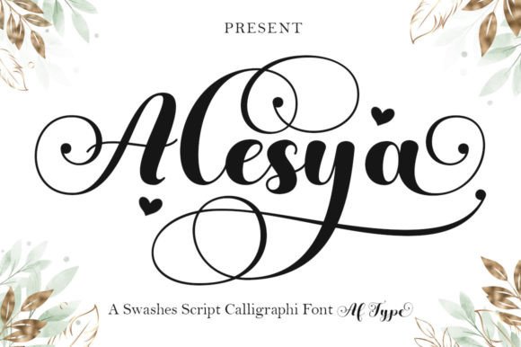 Alesya Font: Elevating Campaign Visuals with Script Handwritten Elegance