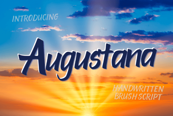 Augustana: A Delicate Script Font for Elegant Branding