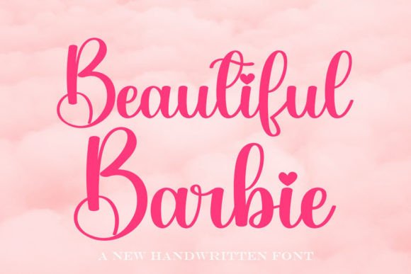 Beautiful Barbie Font for Elegant Editorial Design