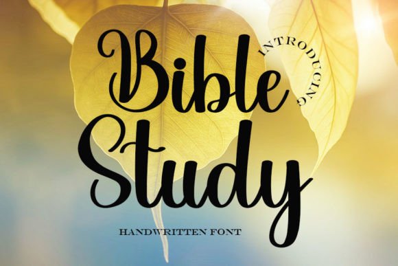 Bible Study Font for Scroll-Stopping Social Media