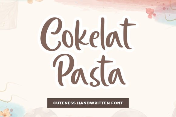 Cokelat Pasta Font for Small Business Branding
