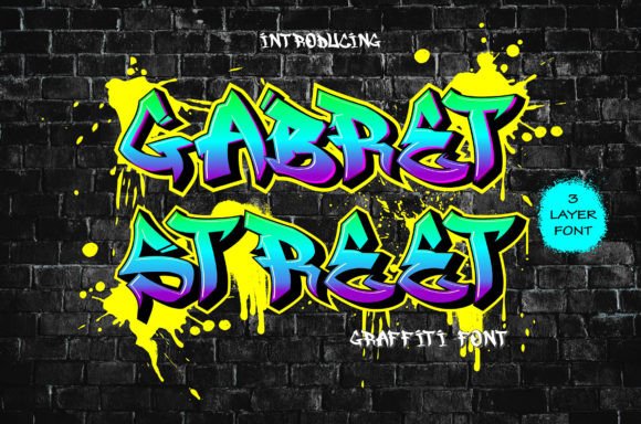 Gabret Street Font for Bold Brand Identity