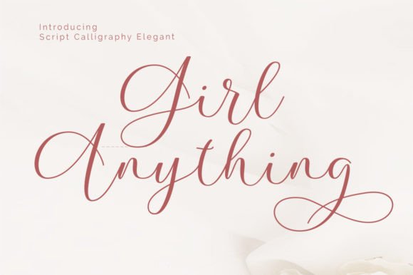 Girl Anything Font for Modern Branding