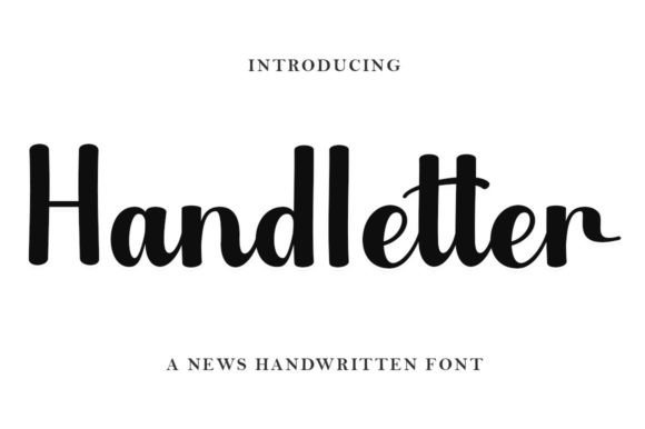 Hand Letter Typeface for Modern Campaigns