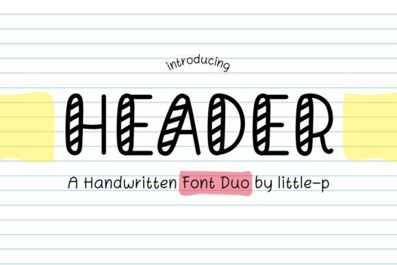 Header Font: A Maker’s Guide to Elegant Script Handwritten Fonts