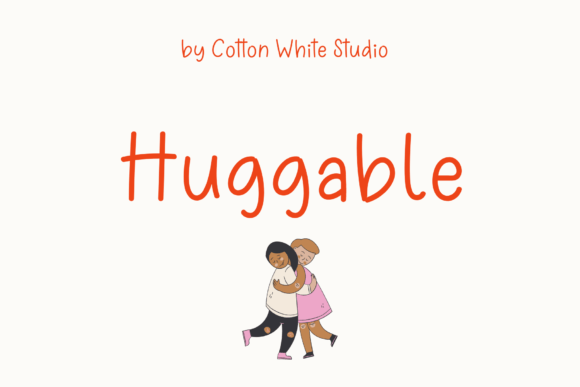 Huggable: A Script Handwritten Font for Campaigns