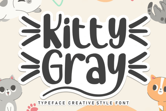 Kitty Gray: A Sweet Handwritten Font for Makers