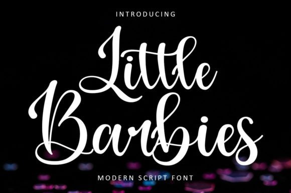 Little Barbies Font for Elegant Digital Branding
