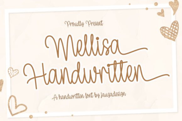 Mellisa Handwritten Font for Crafters