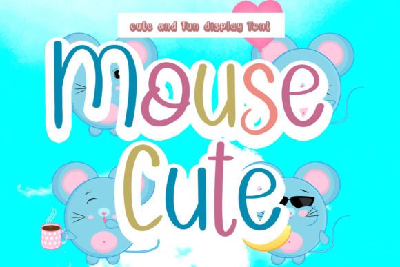 Mouse Cute Font: A Playful Script for Creative Designs