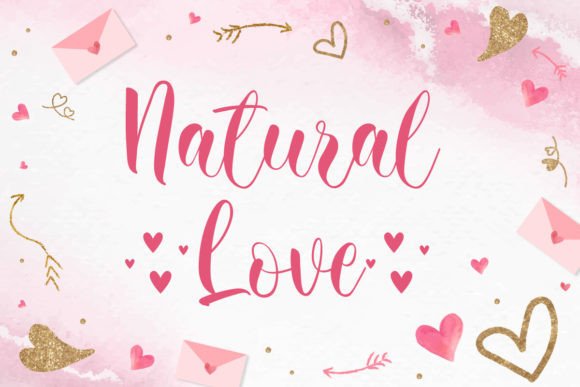 Natural Love Font Review for Modern Branding