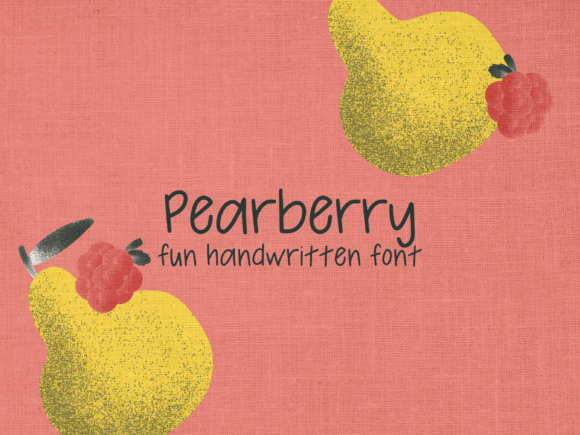 Pearberry: The Perfect Handwritten Font for Crafters