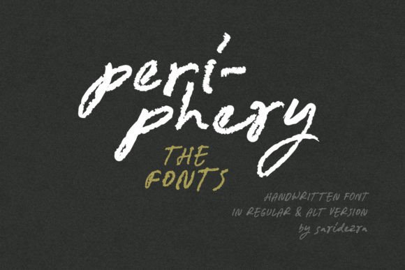 Periphery Typeface for Editorial Design