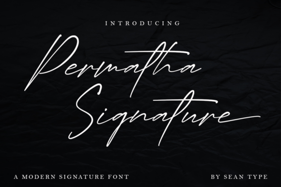 Permatha Signature: Elegant Script Fonts for Web Design