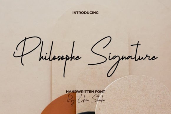 Philosophe Signature: A Modern Typeface for Editorial Design