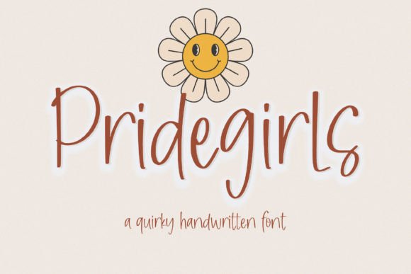 Pridegirls Font for Modern Web Design