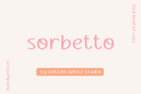 Sorbetto: The Perfect Handwritten Font for Crafters