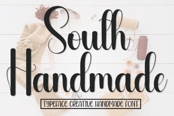 South Handmade Font for Small Business Branding