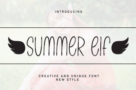 Summer Elf: A Sweet Handwritten Font for Crafters